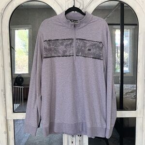 Men's Travis Mathew Floaties Golf Pullover, Sz XL